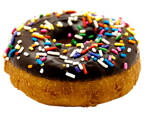 Chocolate Cake With Sprinkles
