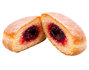 Glazed Raspberry Filled