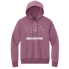 Hoodie Mauve Line