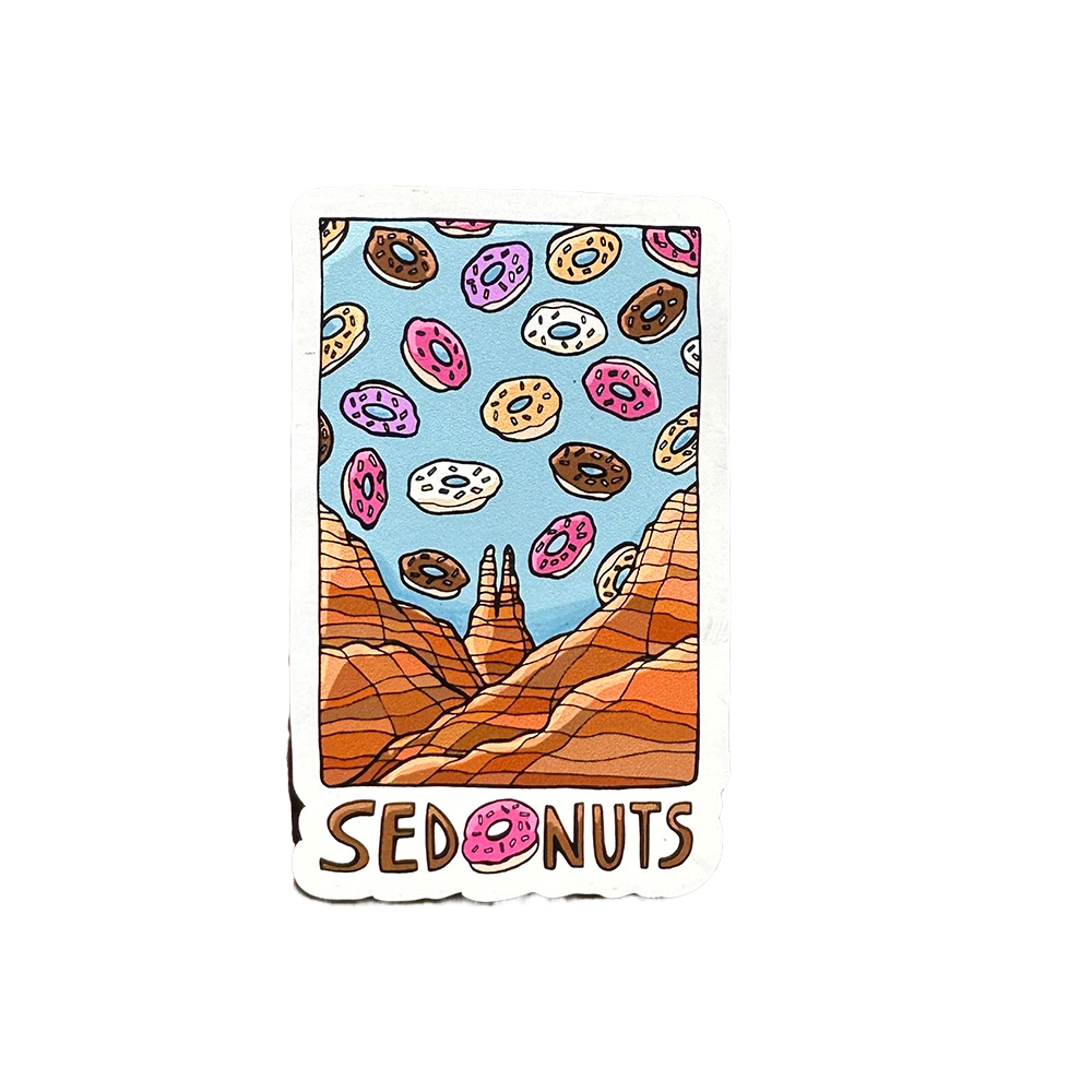 Sedonuts "Raining Donuts" Magnet