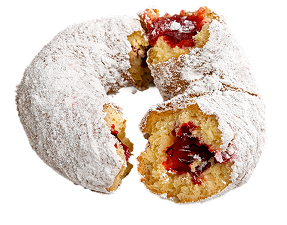 Raspberry Cake Filled